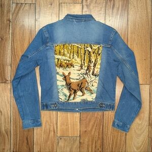 New Look Upcycled Denim Jacket (M)